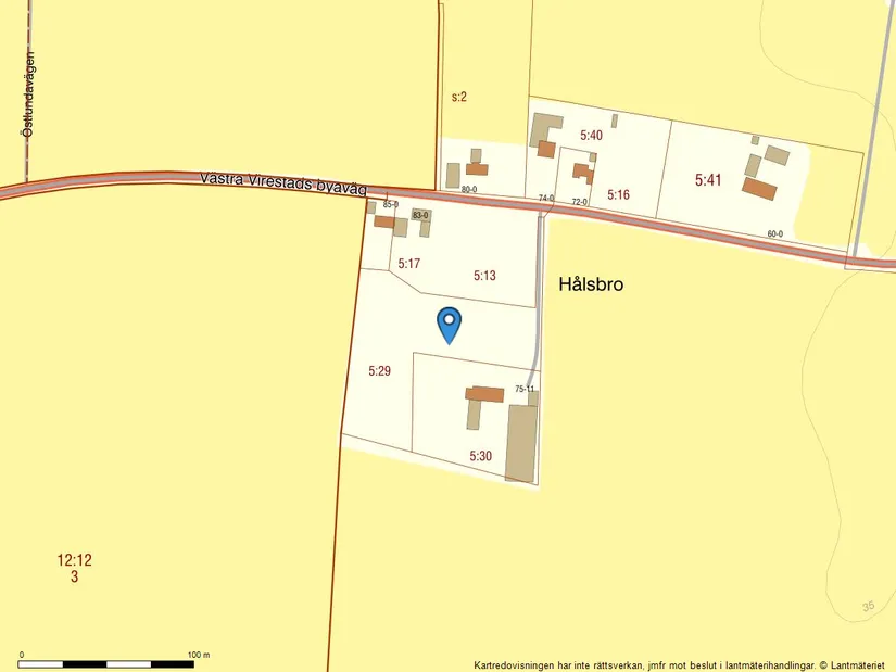 Villa, Västra Virestads byaväg 75-11, Västra Virestad, Trelleborg