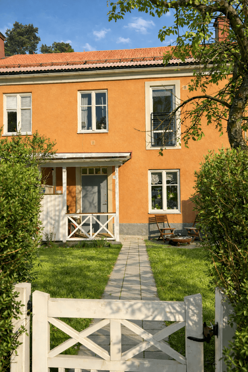 Radhus, Maria Sofias väg 10, Tyresö Strand, Tyresö