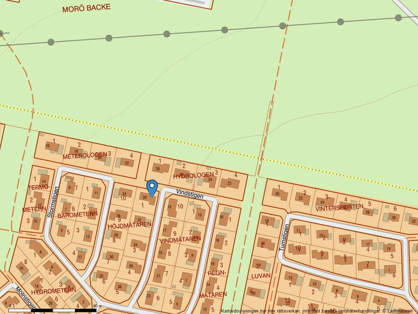 Villa, Vindstigen 30, Morö Backe, Skellefteå