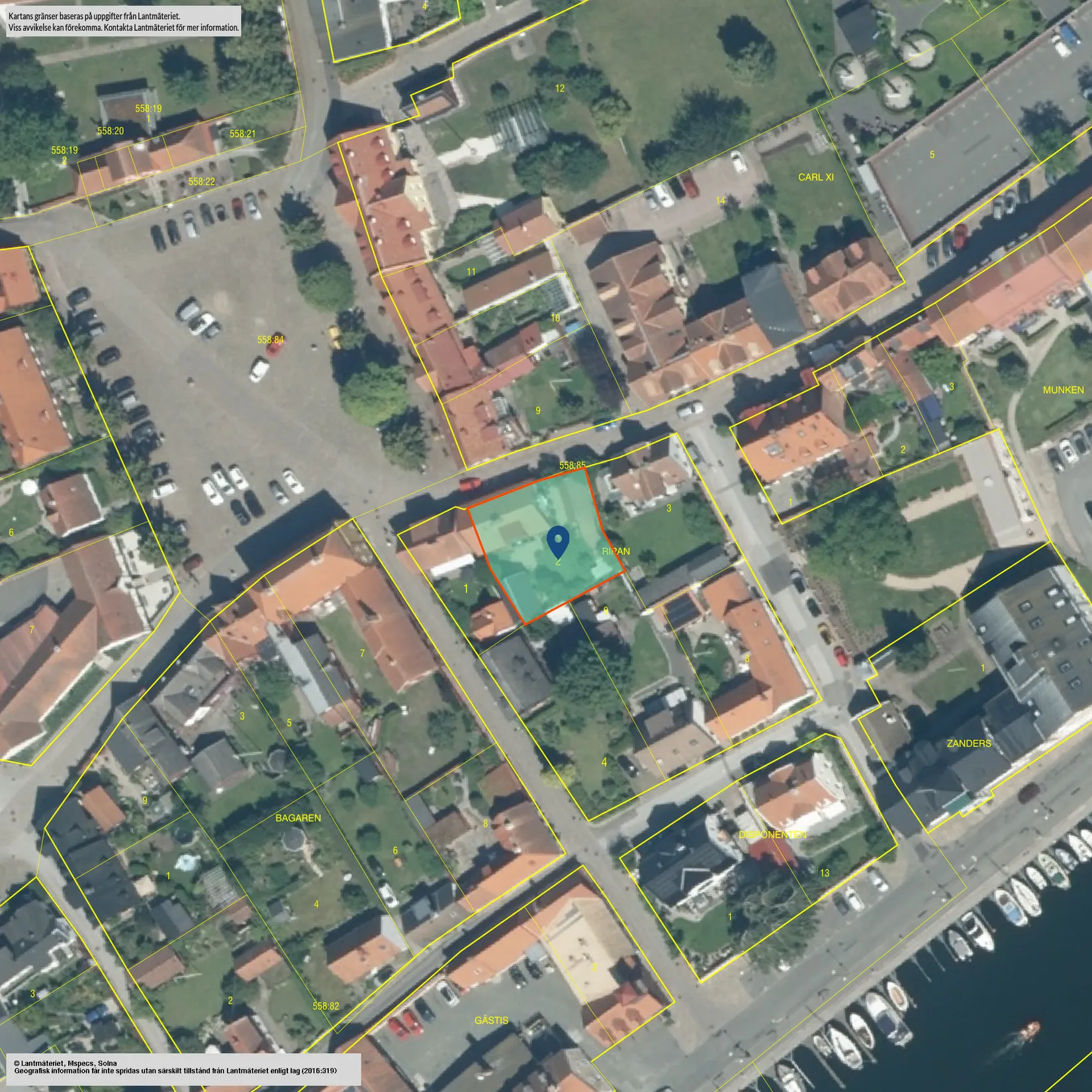 Villa, Västra Varvsgatan 51, Åhus - Centralt, Kristianstad