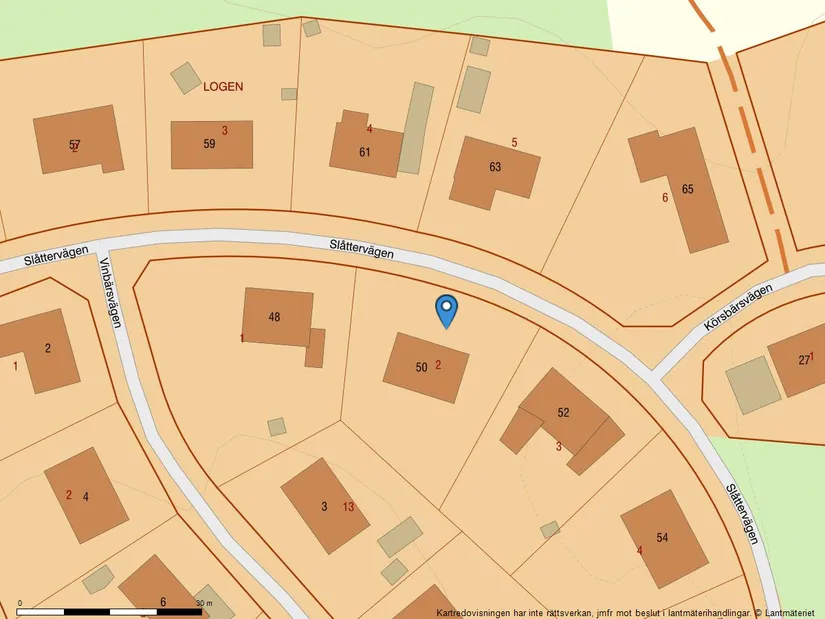 Villa, Slåttervägen 50, Tyresö Centrum, Tyresö