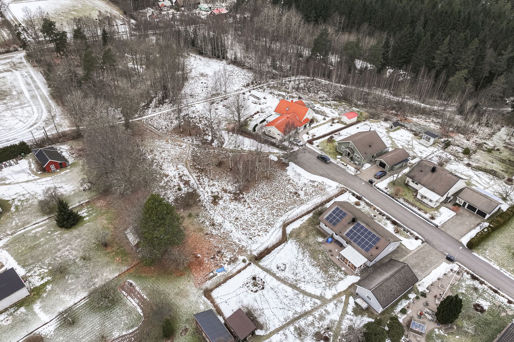 Tomt, Magra bygdegårdsväg 12, Alingsås