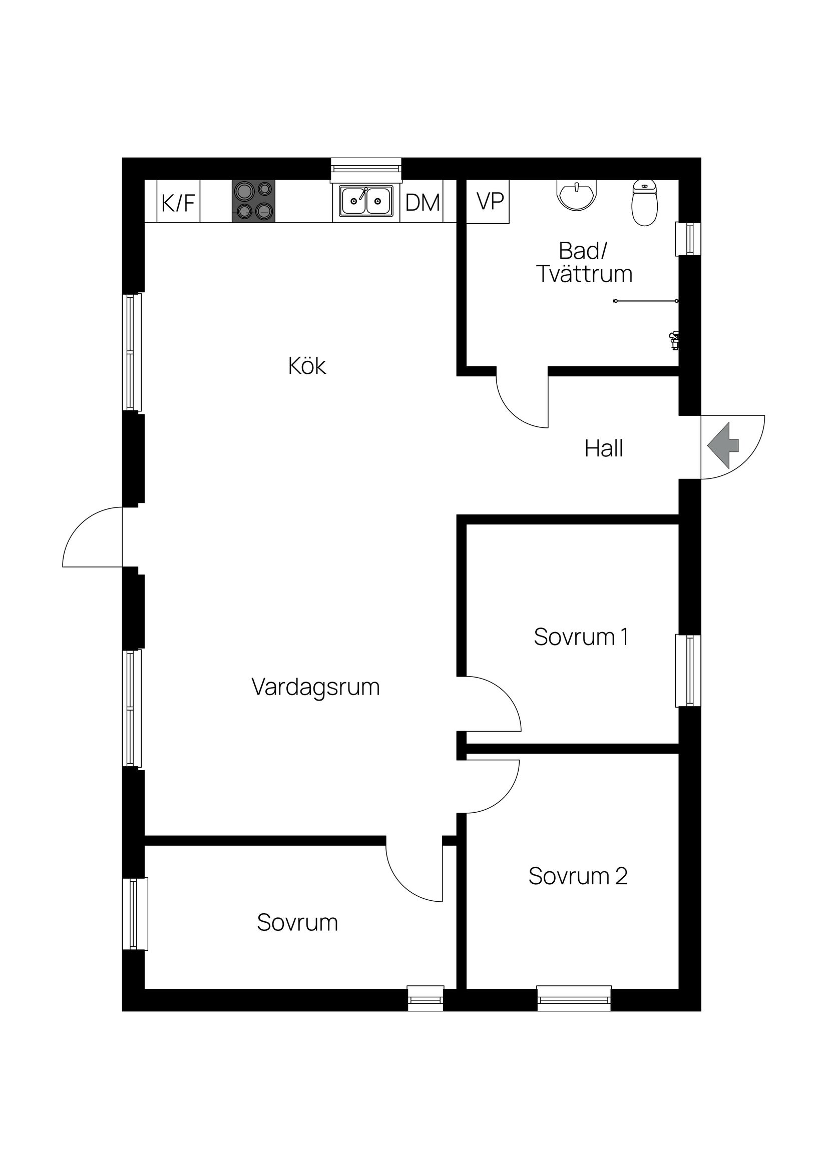 Fritidshus, Trästa broväg 124, Grisslehamn, Norrtälje