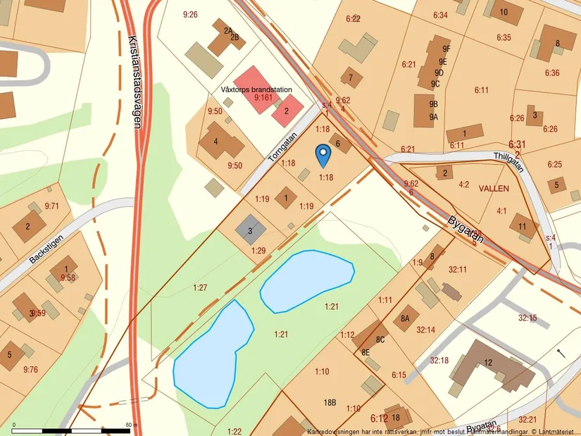 Villa, Bygatan 6, Laholm