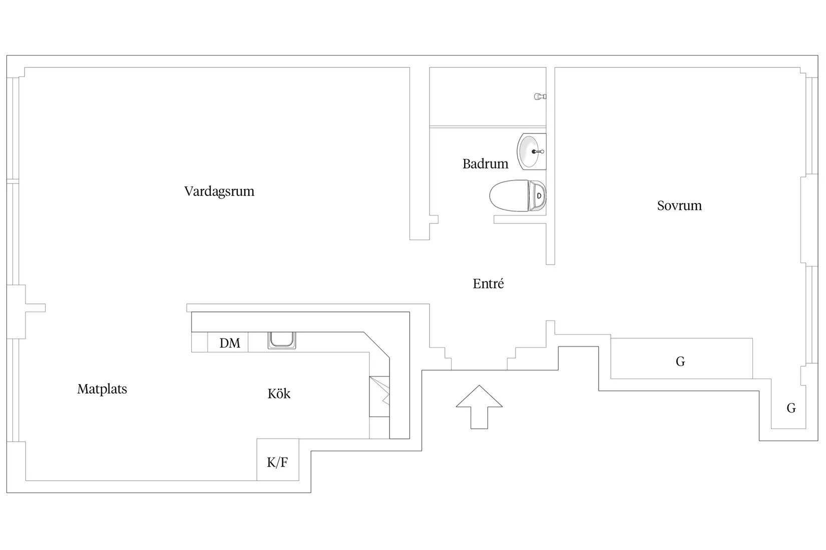 Bostadsrätt, Lilla Bergaliden 1, Söder City, Helsingborg