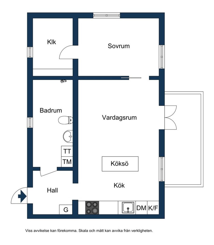 Bostadsrätt, Östregårds Väg 8 A, Märsta - Ekilla, Sigtuna