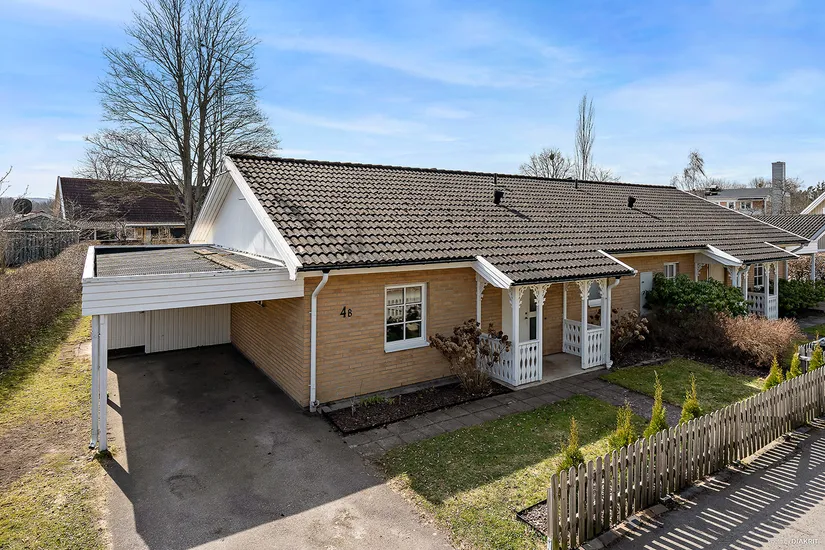 Villa, Radhus, Spångatan 4A & B, Ljungbyhed, Klippan