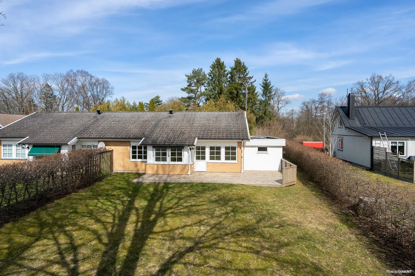 Villa, Radhus, Spångatan 4A & B, Ljungbyhed, Klippan