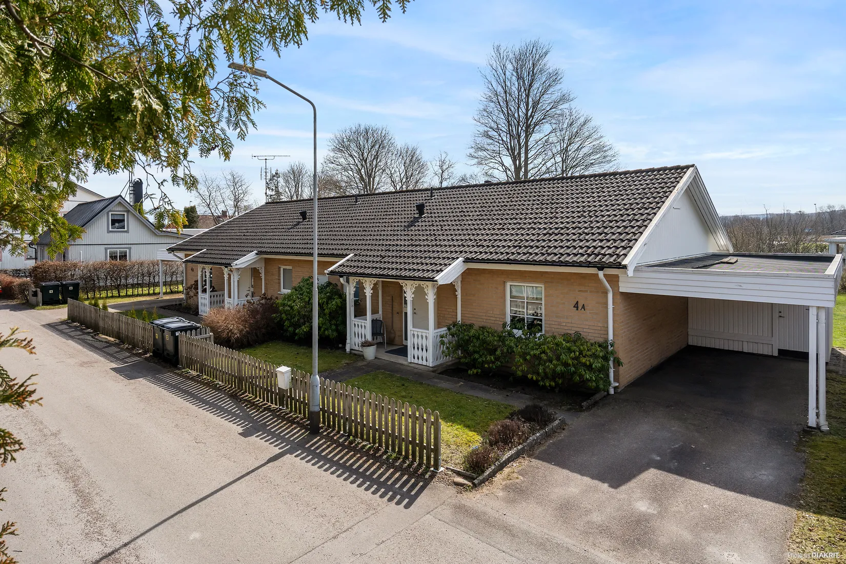 Villa, Radhus, Spångatan 4A & B, Ljungbyhed, Klippan