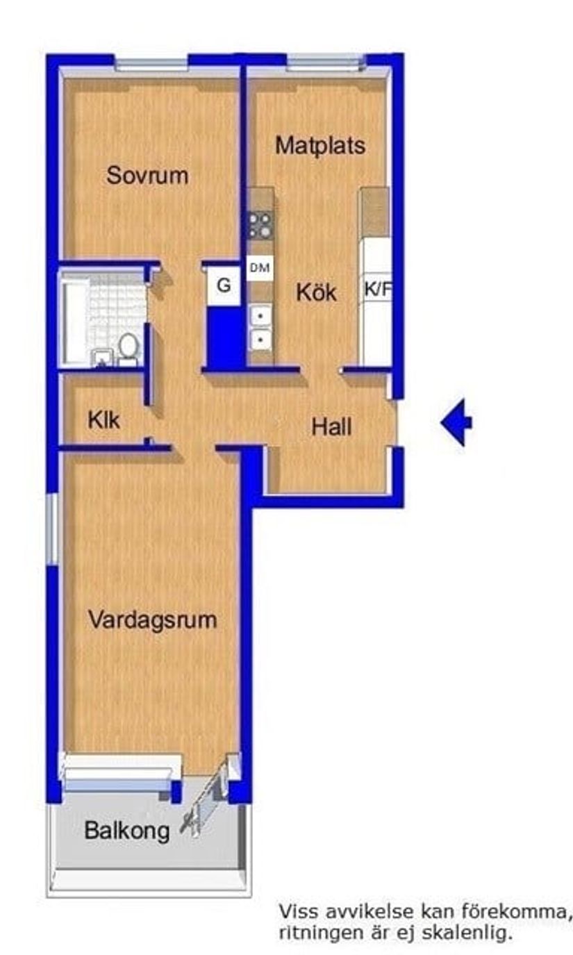 Bostadsrätt, Sätunavägen 8 A, Centrala Märsta, Sigtuna