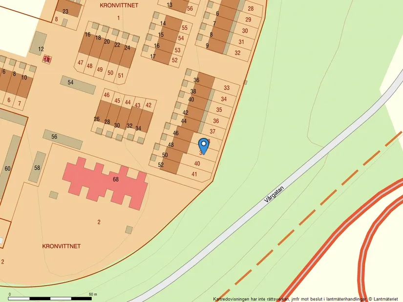 Villa, Radhus, Trumpetgatan 48, Kronoparken, Karlstad