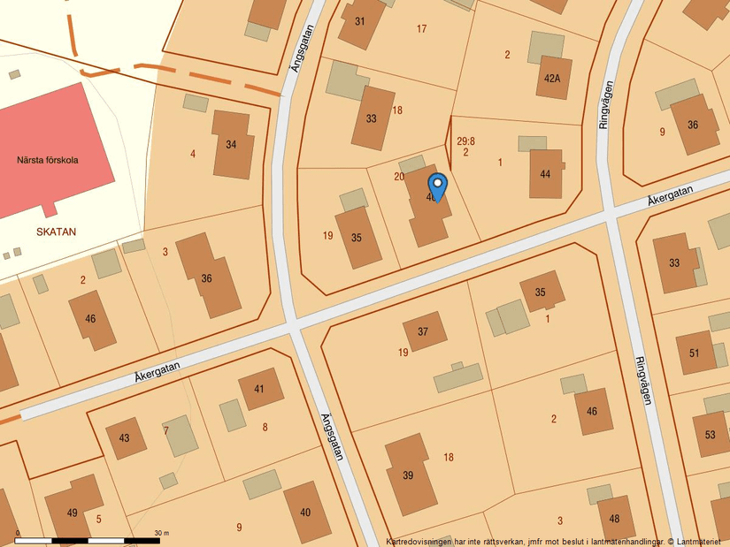 Villa, Åkergatan 40, Centrala Haparanda, Haparanda