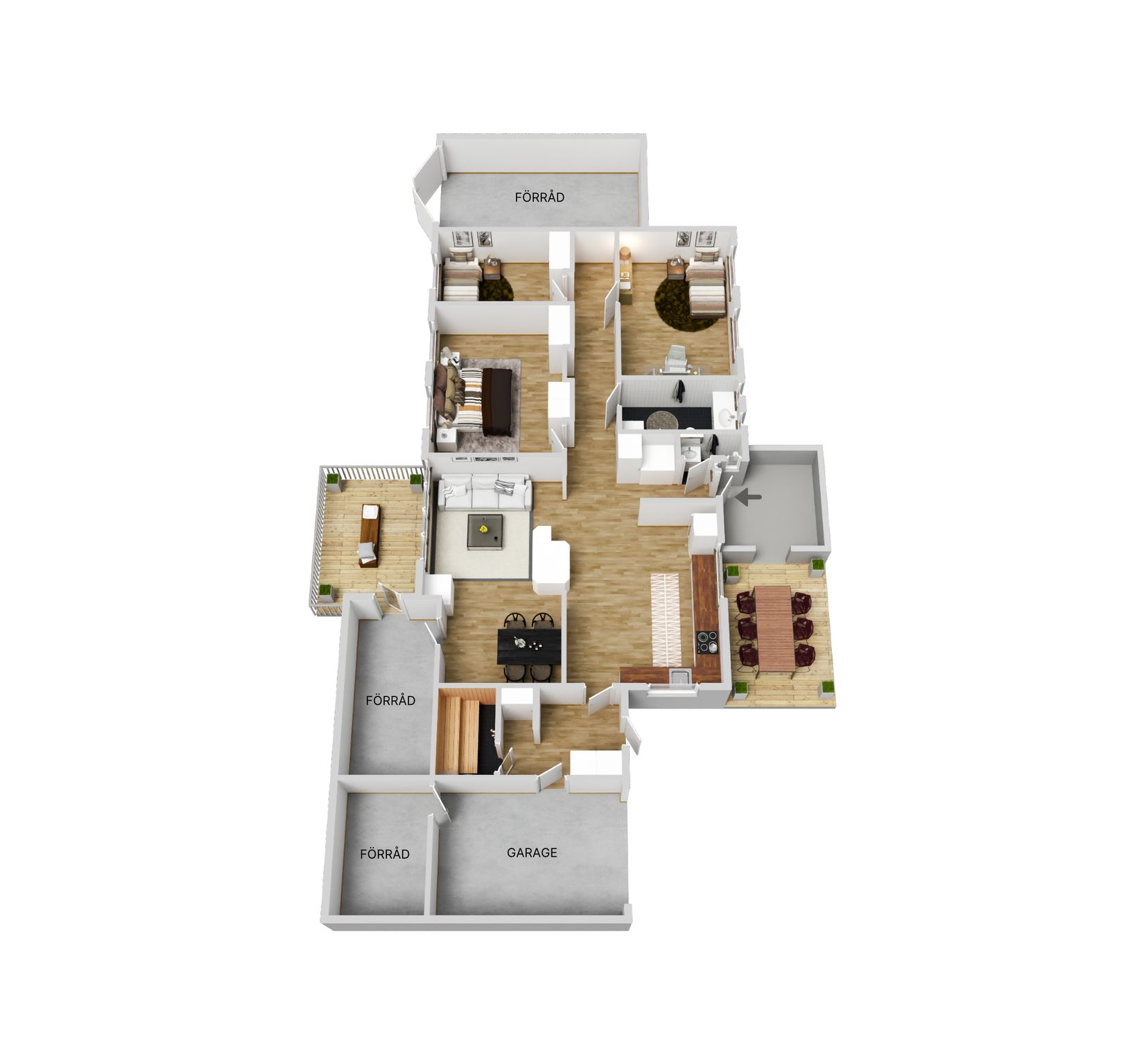 Villa, Åkergatan 40, Centrala Haparanda, Haparanda