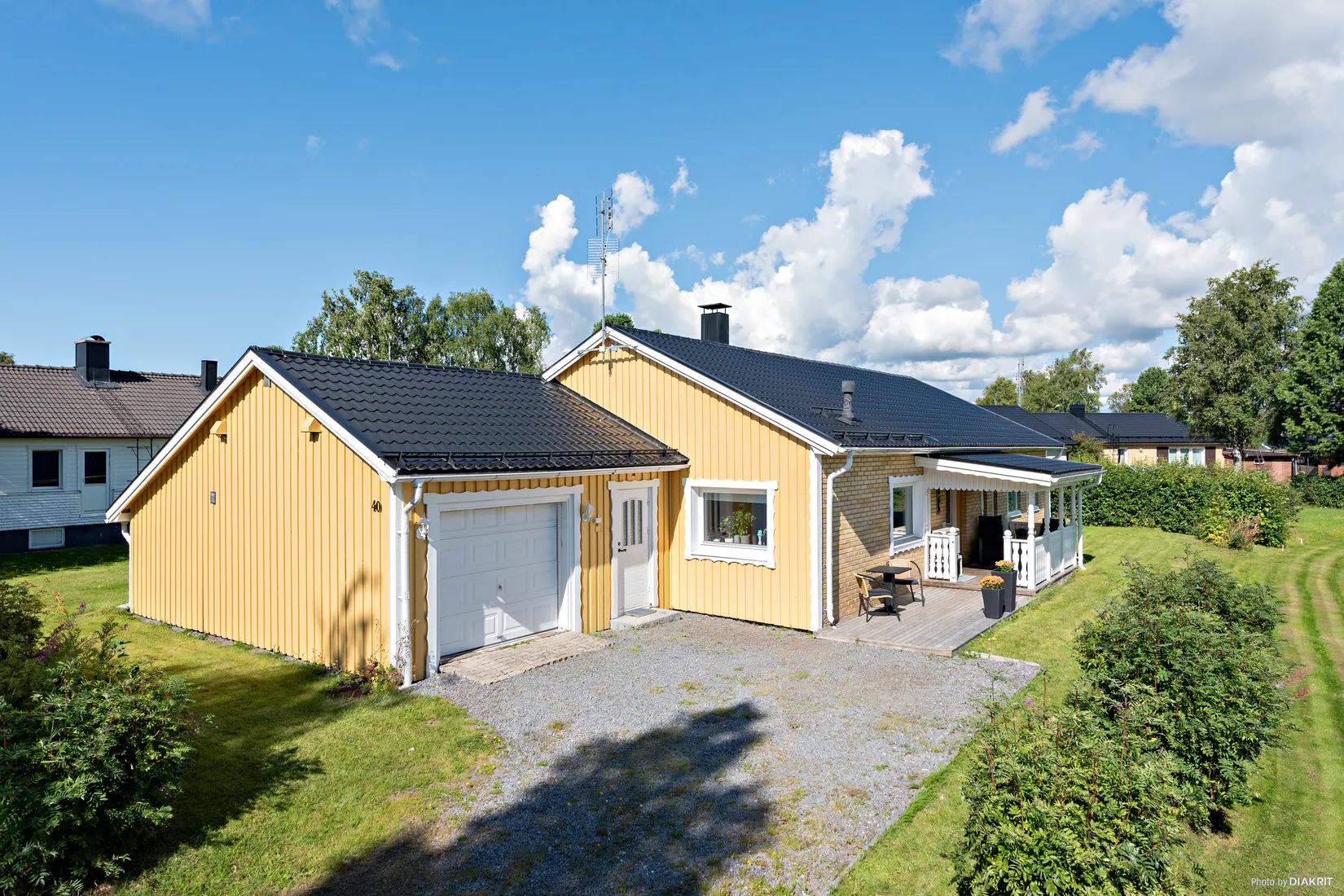 Villa, Åkergatan 40, Centrala Haparanda, Haparanda