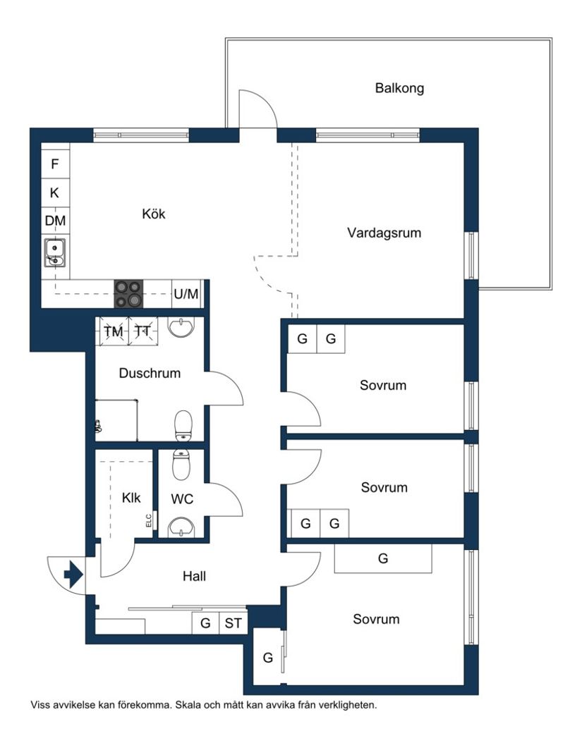Bostadsrätt, Solbrinken 11, Märsta - Ekilla, Sigtuna