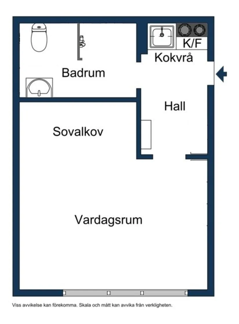 Bostadsrätt, Dalgatan 5a, Märsta - Centralt, Sigtuna