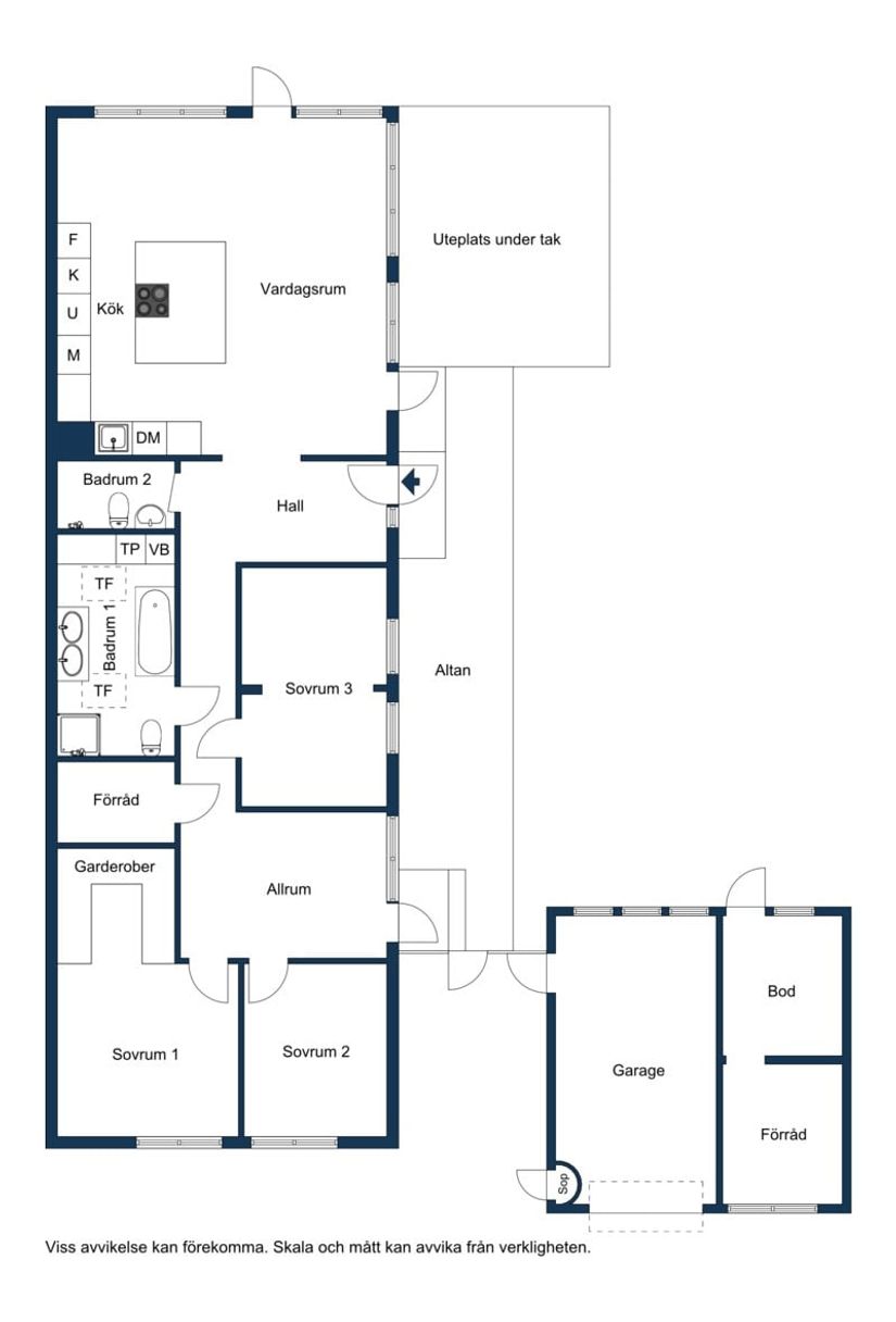 Villa, Gärdesgatan 2, Sigtuna - Prästängarna, Sigtuna