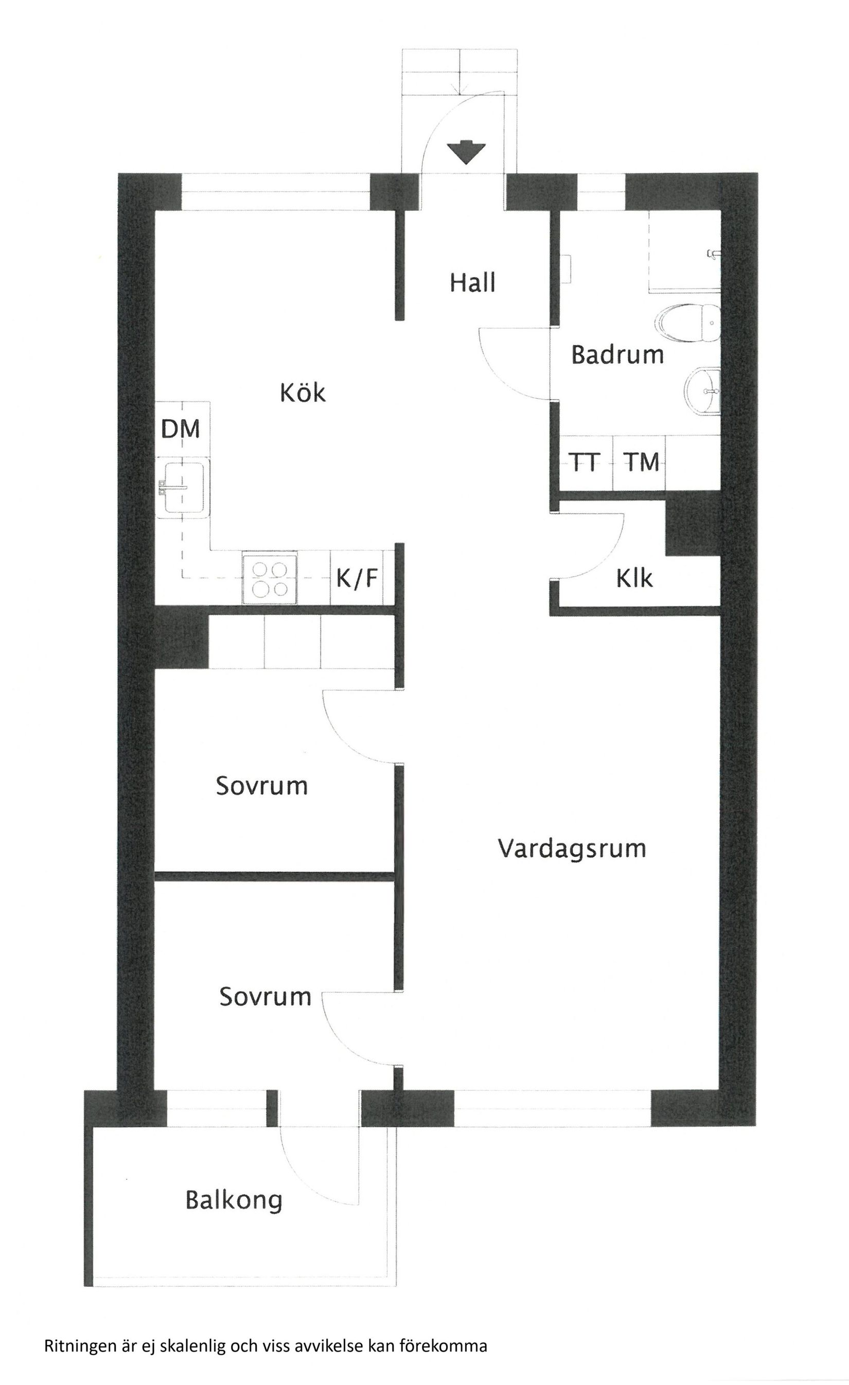 Bostadsrätt, Odenvägen 21, Centrala Märsta, Sigtuna