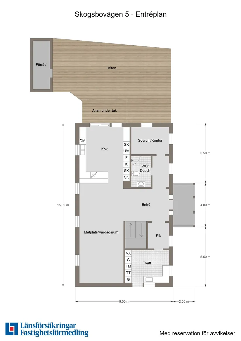 Villa, Skogsbovägen 5, Bredsand, Enköping