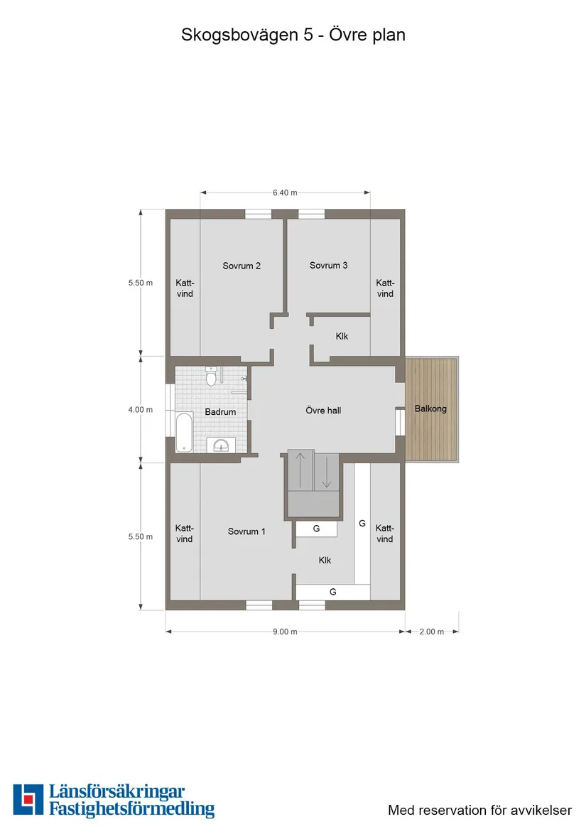 Villa, Skogsbovägen 5, Bredsand, Enköping