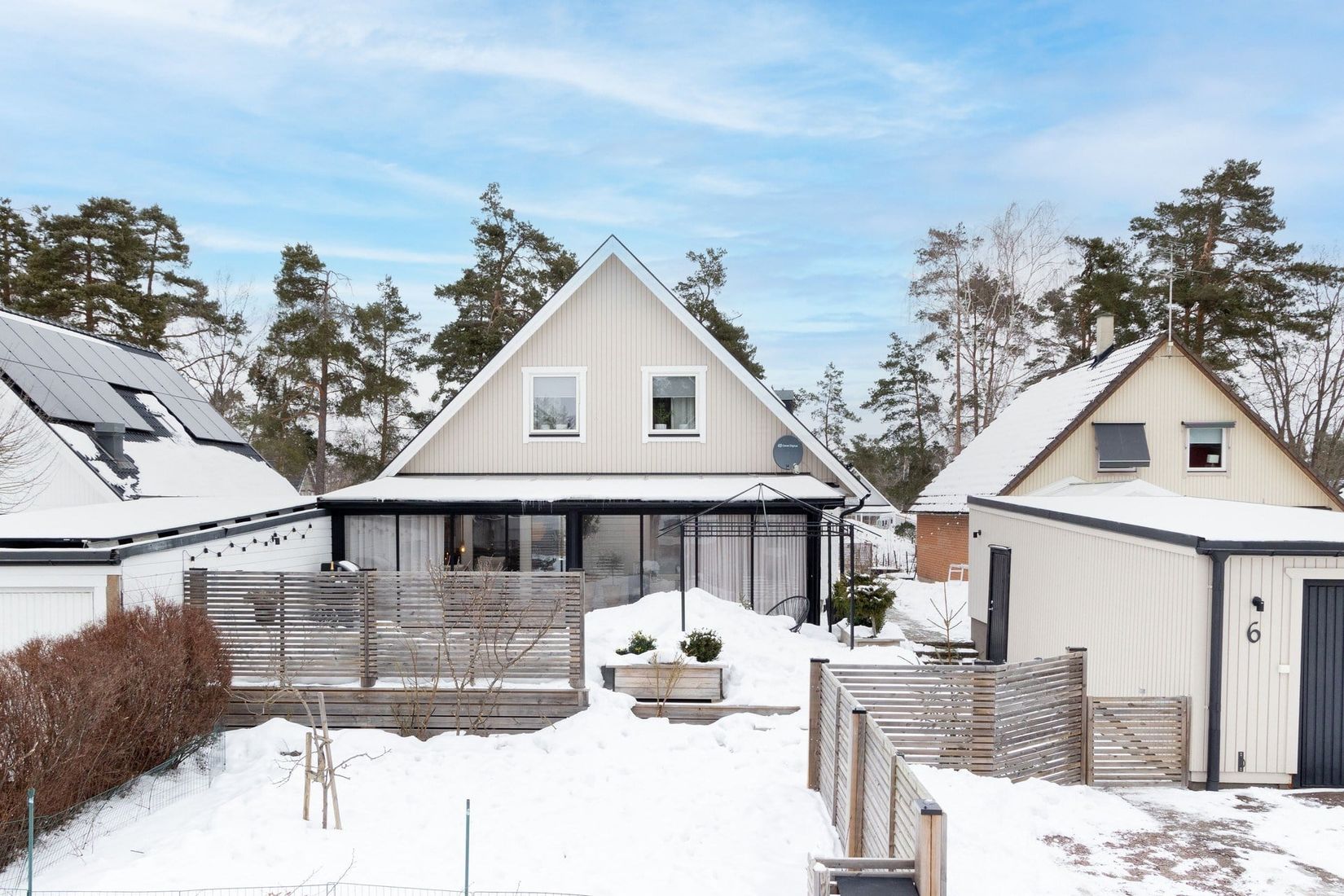 Radhus, Vesslestigen 6, Kristineberg, Oskarshamn