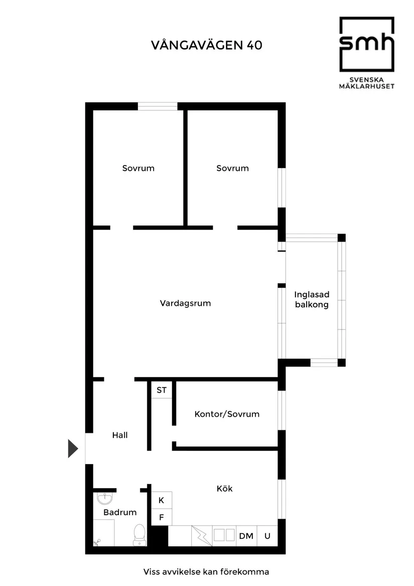 Bostadsrätt, Vångavägen 40, Eslöv