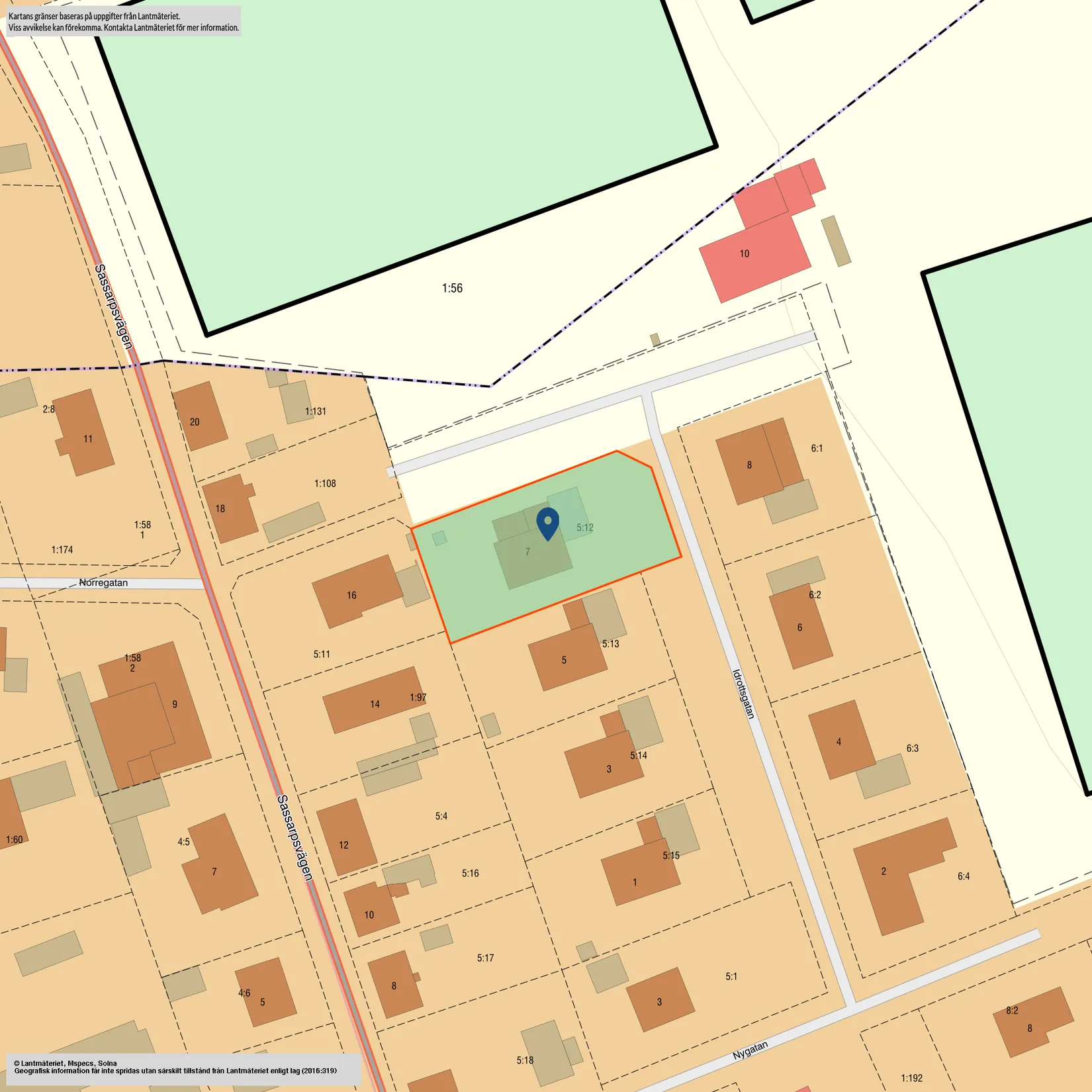 Villa, Idrottsgatan 7, Eslöv