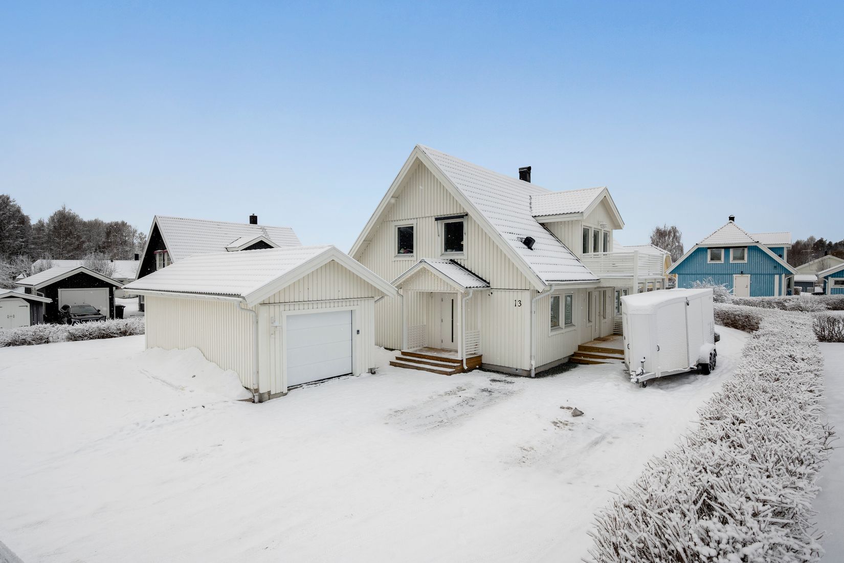 Villa, Semestergatan 13, Morö Backe, Skellefteå