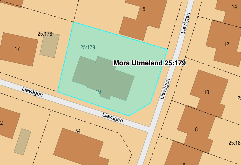 Villa, Lievägen 19, Hånåkni, Mora