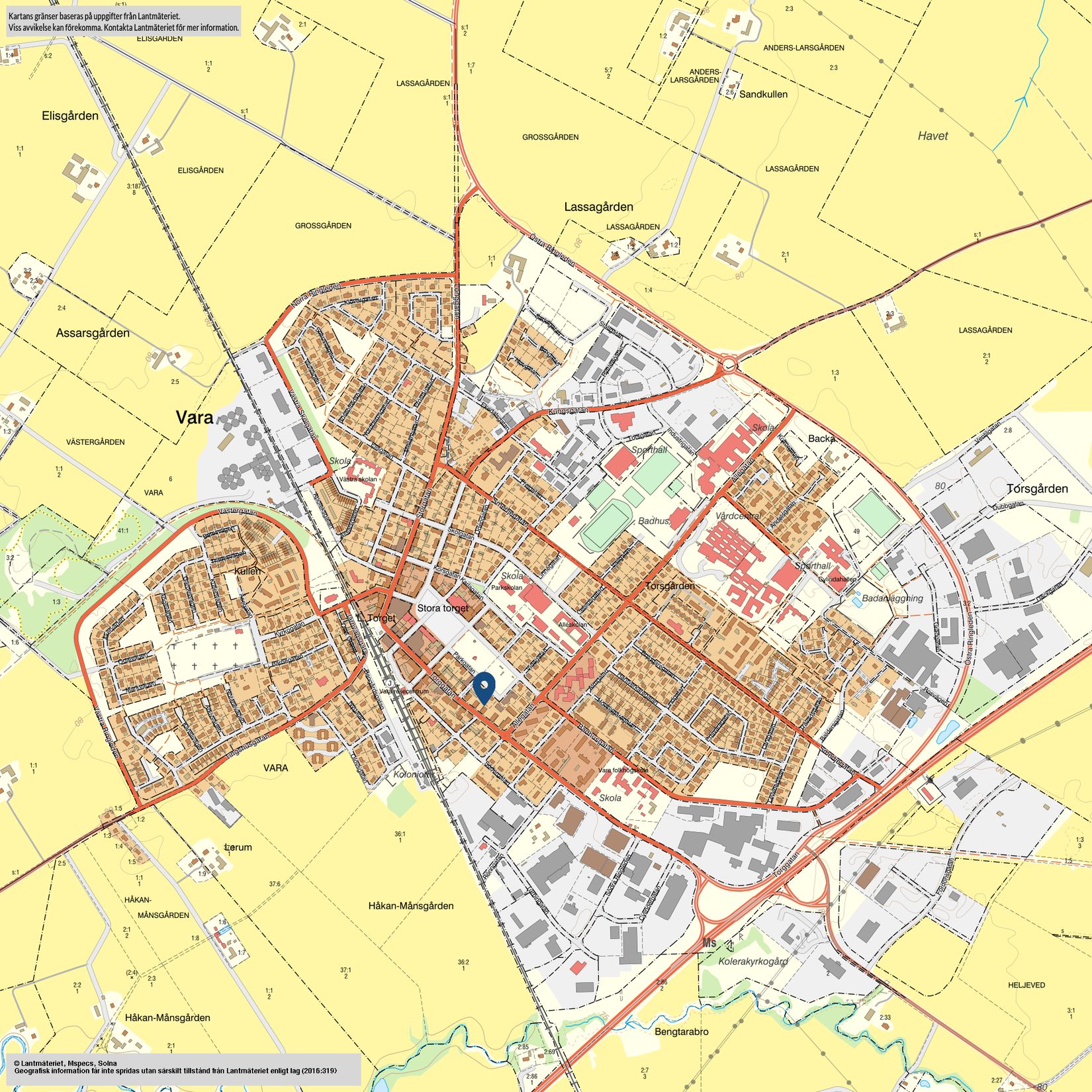 Bostadsrätt, Torggatan 19 C, Centrala Vara, Vara