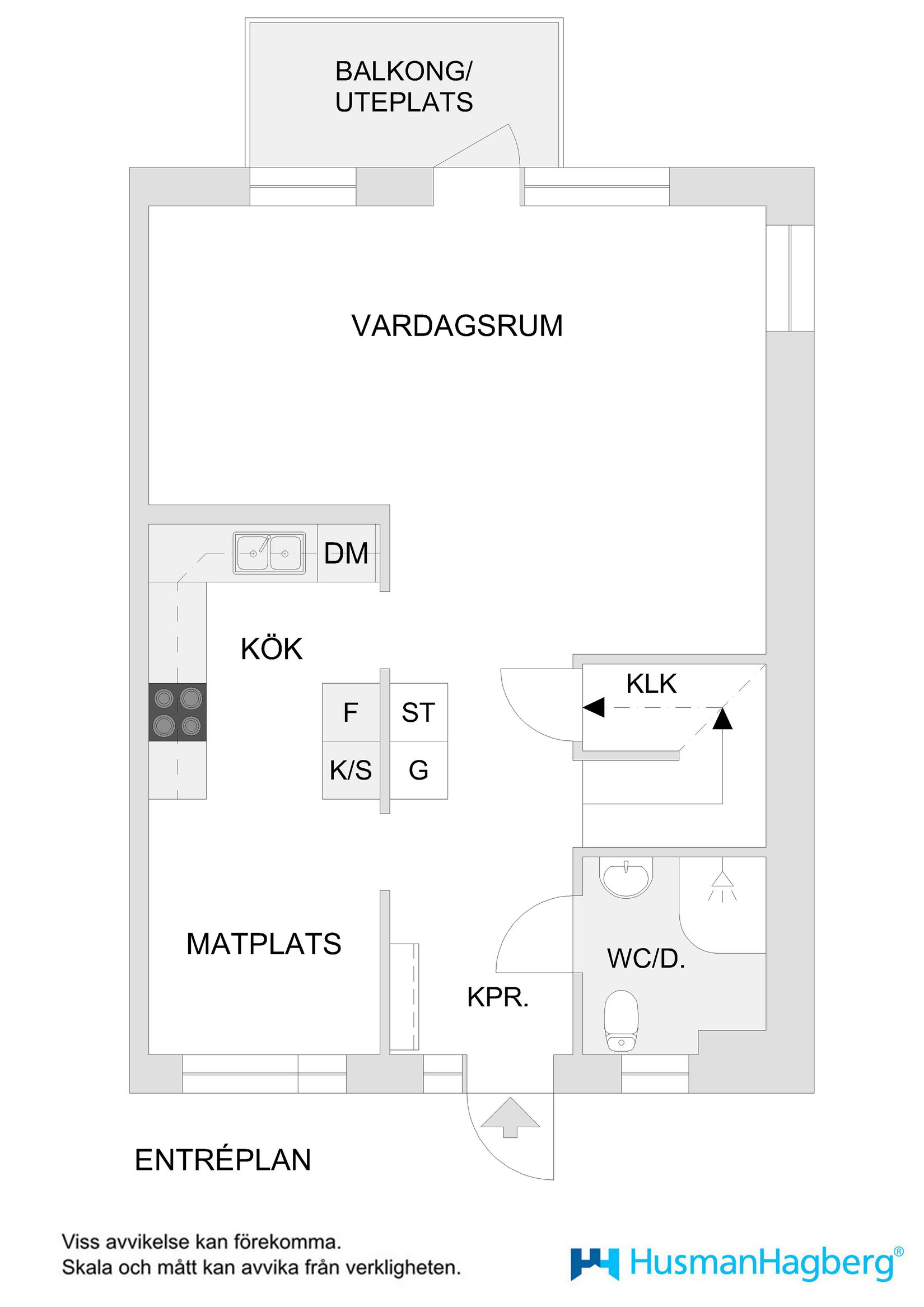 Bostadsrätt, Skolgatan 117B, Öst På Stan, Umeå