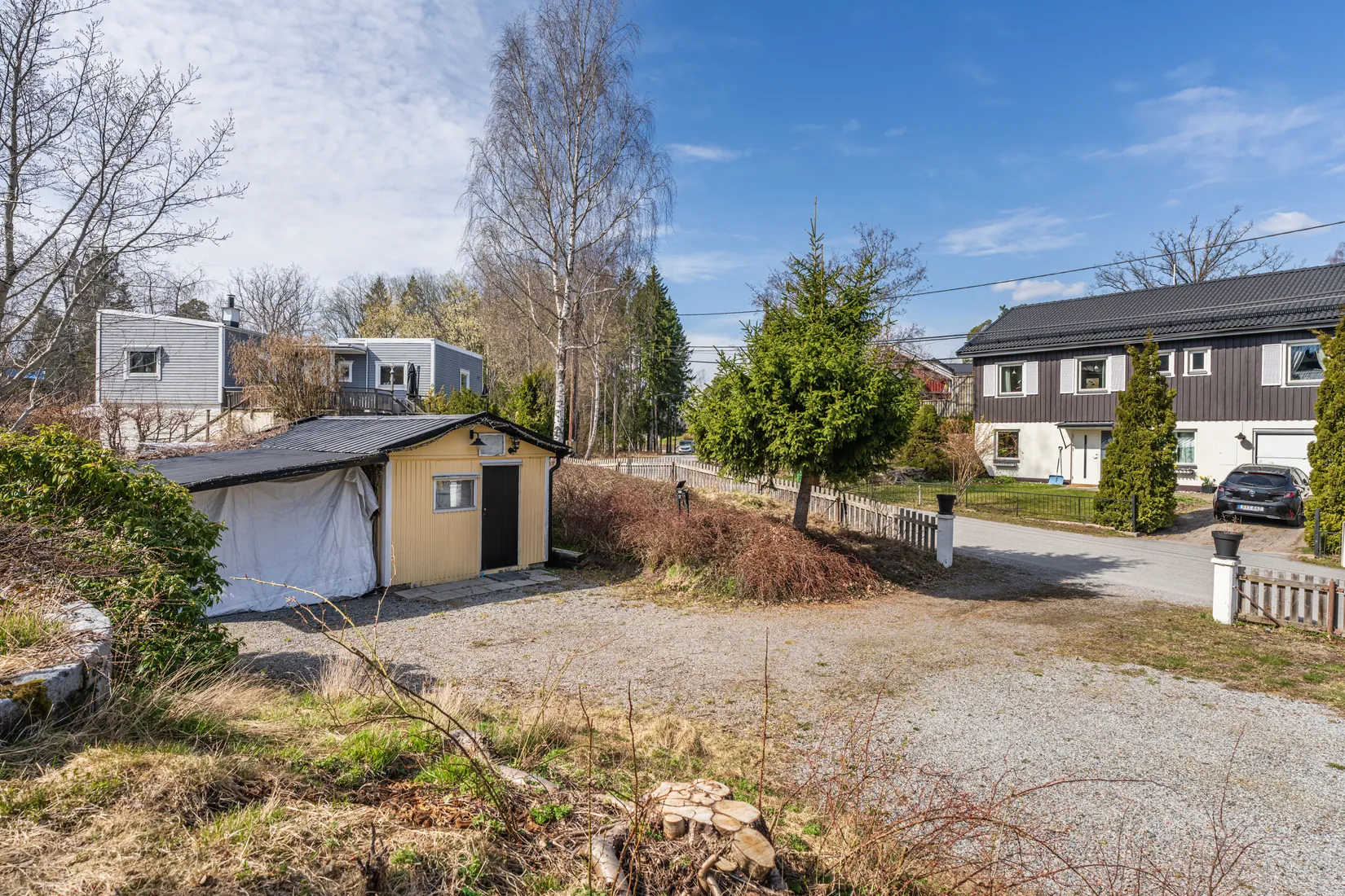 Tomt, Lilla Solgårdsvägen 22 samt Saturnusvägen 8D, Solgård, Huddinge