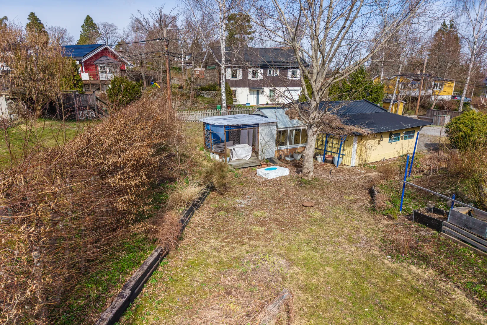 Tomt, Lilla Solgårdsvägen 22 samt Saturnusvägen 8D, Solgård, Huddinge