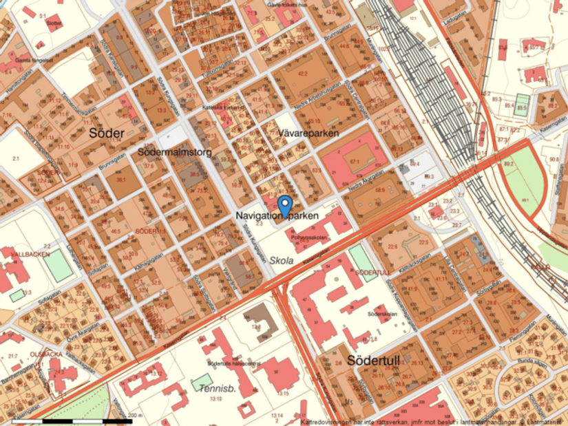 Bostadsrätt, Södra Rådmansgatan 29A, Söder, Gävle