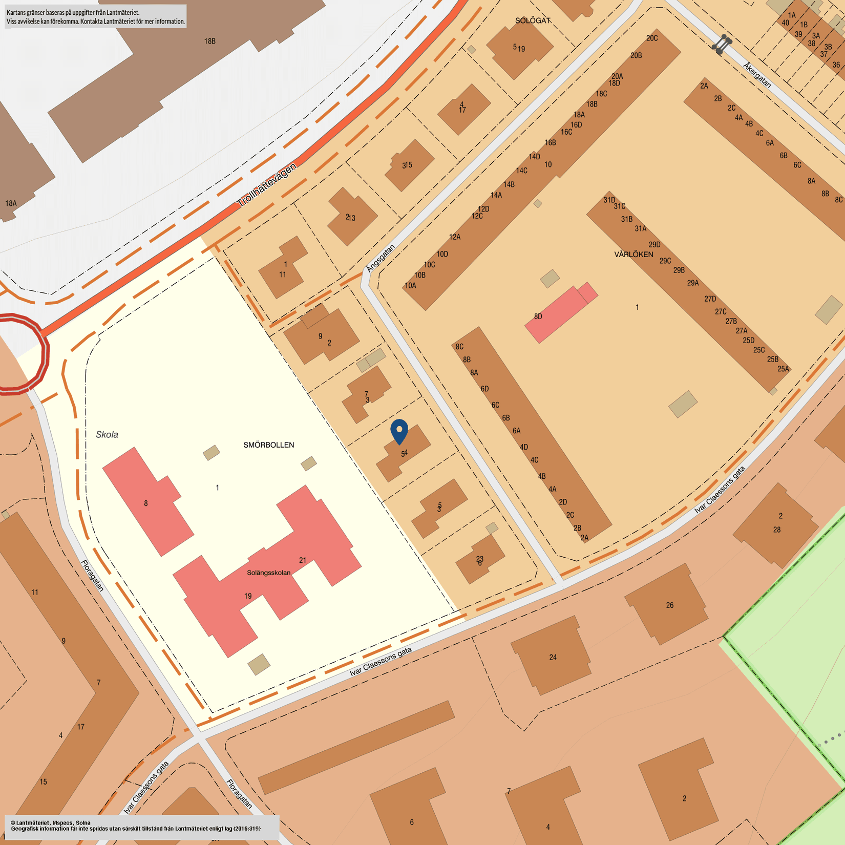 Villa, Ängsgatan 5, Centralt, Kungälv