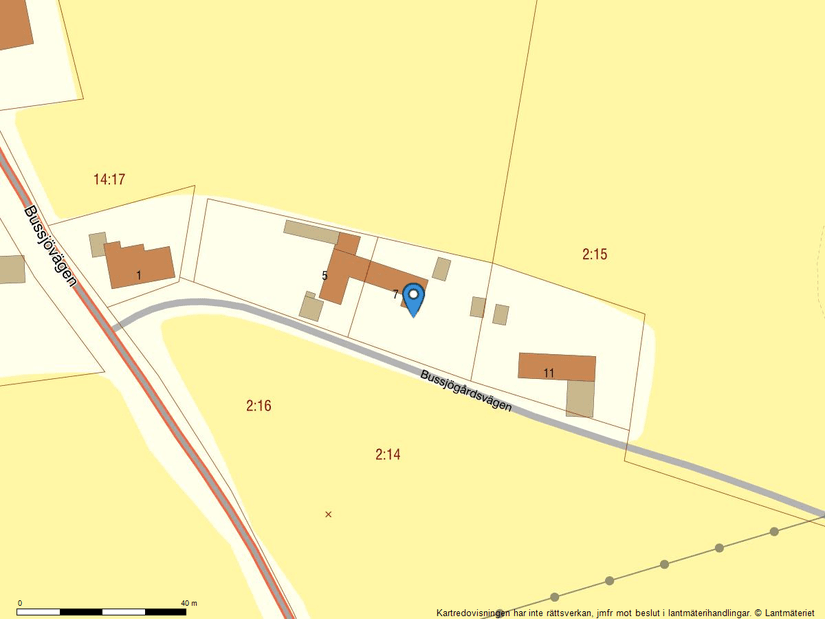 Villa, Bussjögårdsvägen 7, Bussjö, Ystad