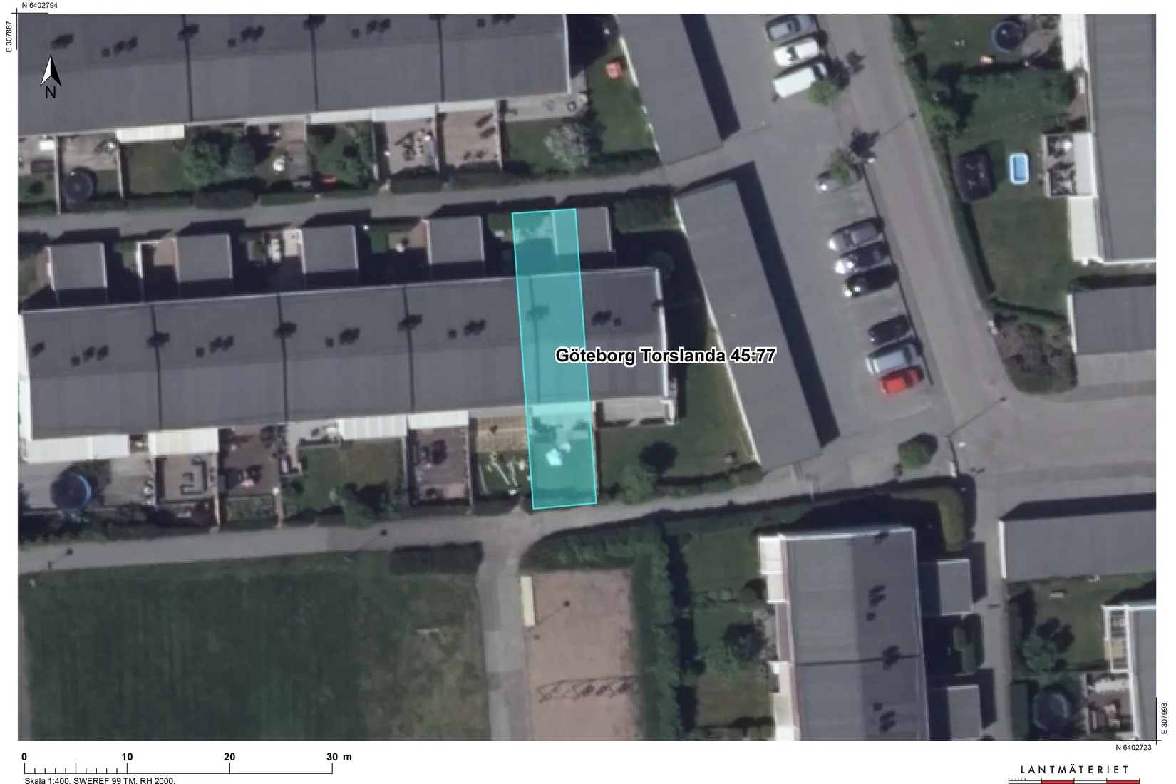 Radhus, Vitklövern 7B, Centrala Torslanda, Göteborg
