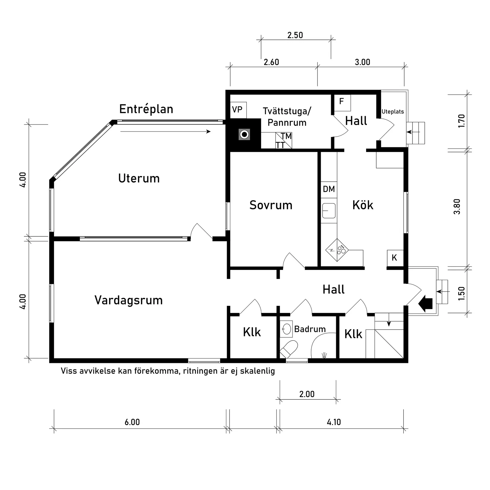 Villa, Köpmansgatan 26, Vara