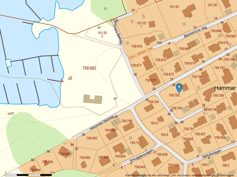 Villa, Hammars badväg 28, Näset, Göteborg