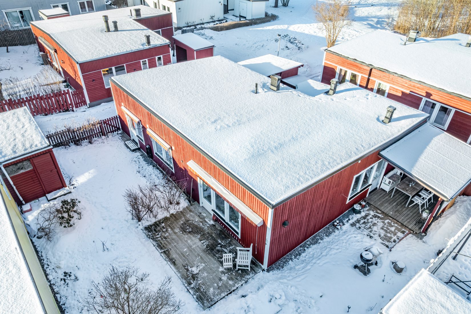 Villa, Radhus, Rosengårdsvägen 231, Dragonvreten, Vallentuna