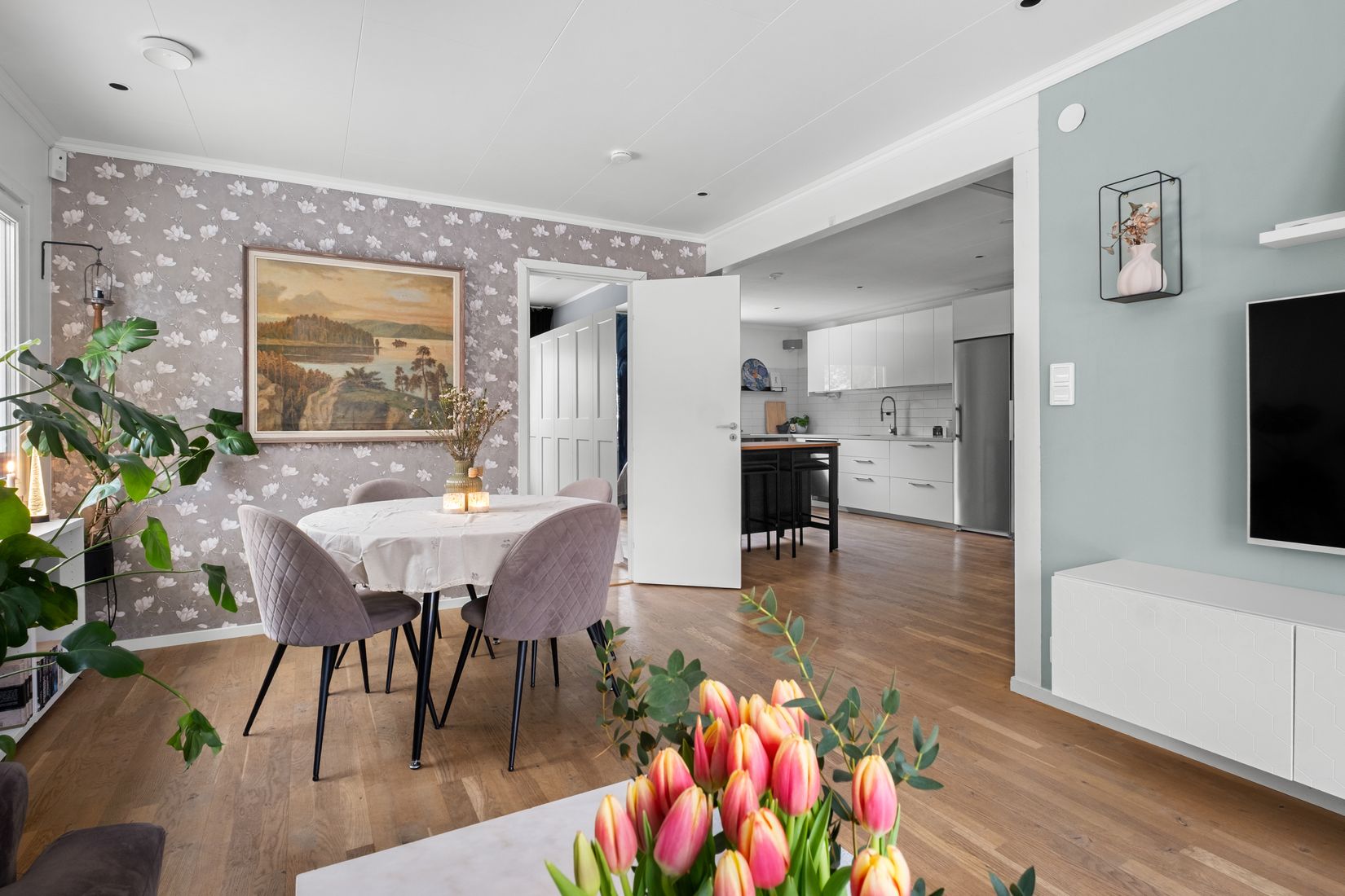 Radhus, Finkvägen 2B, Trollbäcken, Tyresö