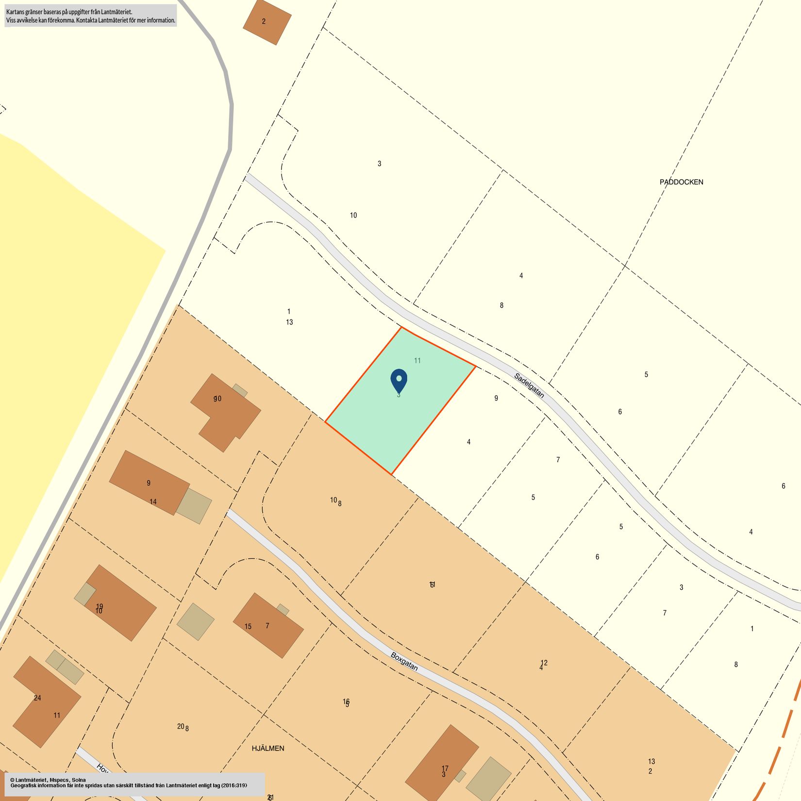 Villa, Sadelgatan 11, Centrala Vara, Vara