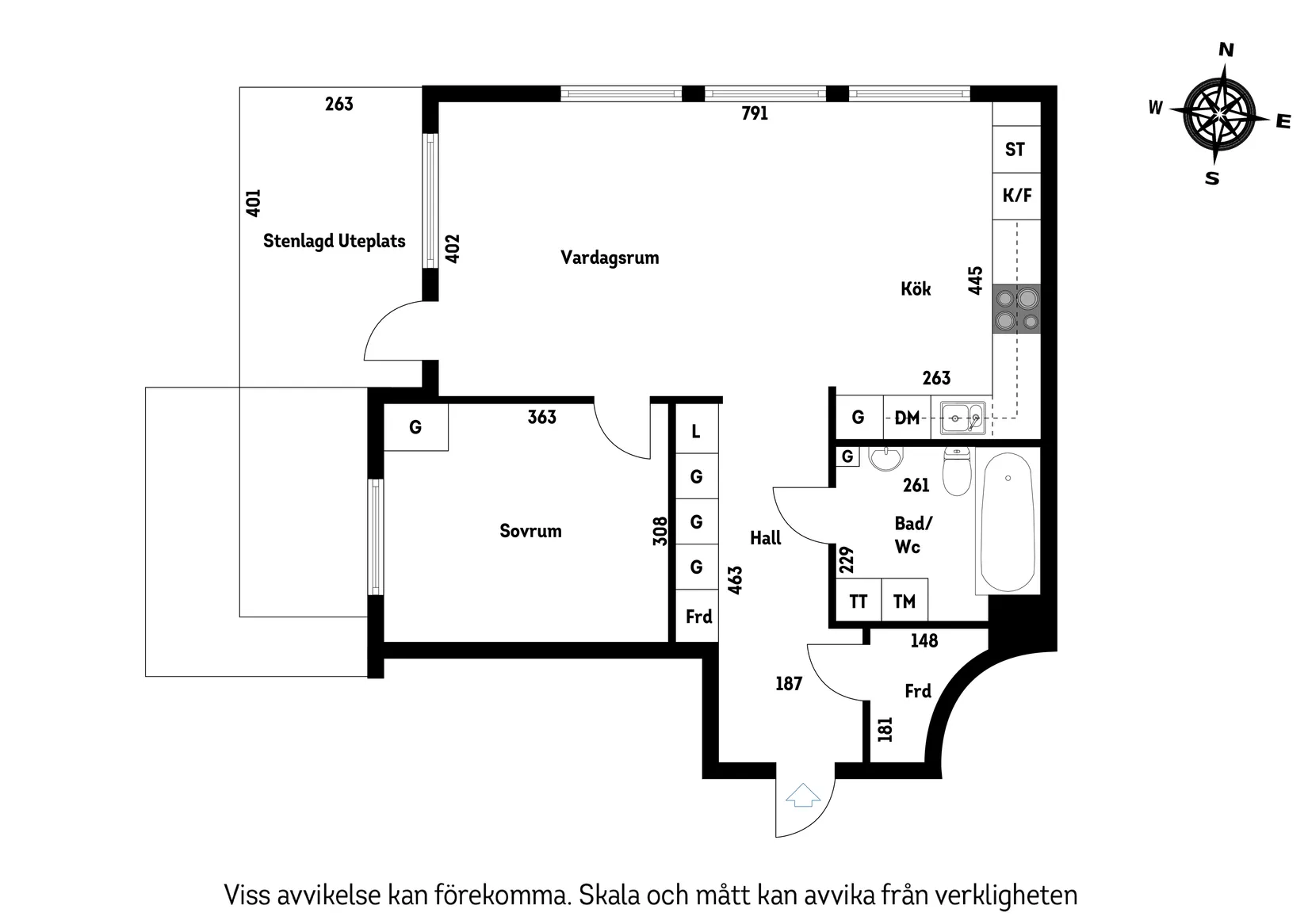 Bostadsrätt, Getfotsvägen 13, Gubbängen, Stockholm