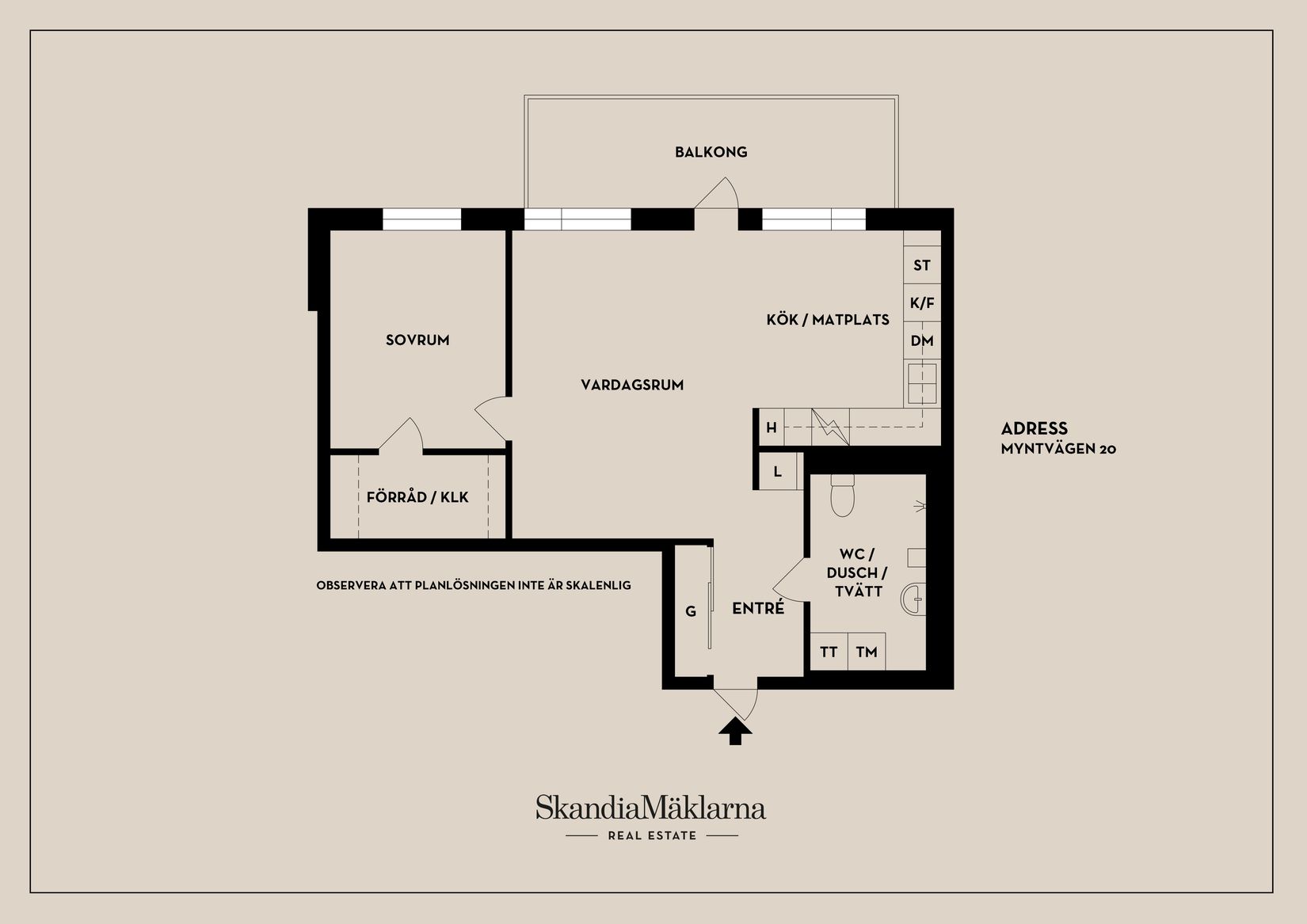 Bostadsrätt, Myntvägen 20, Tumba Park, Botkyrka