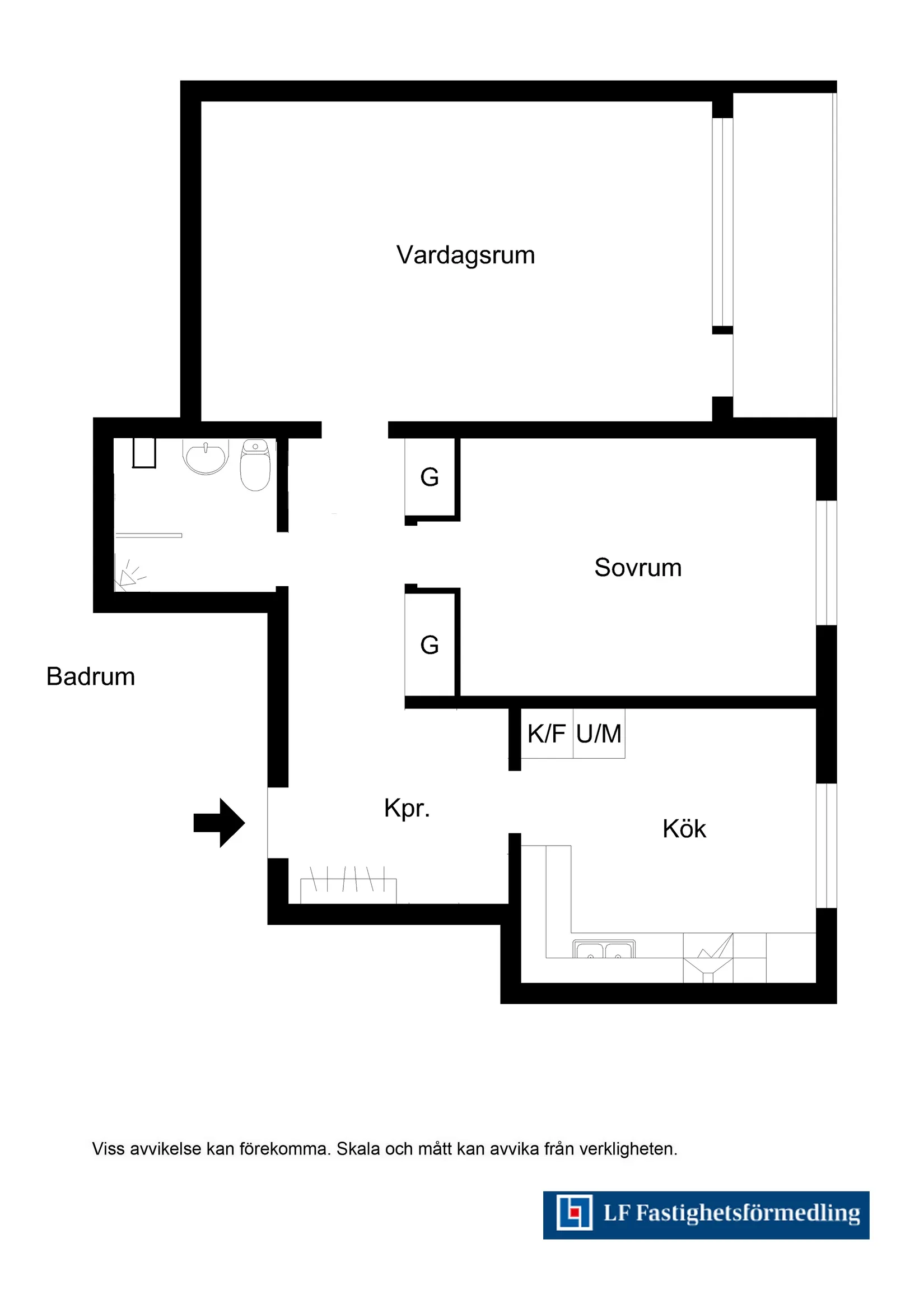 Bostadsrätt, Scheelegatan 2B, Håkanstorp, Malmö