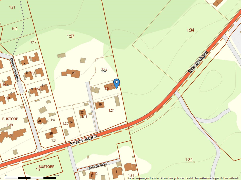 Villa, Ekenäsvägen 18, Ekenäs, Ronneby