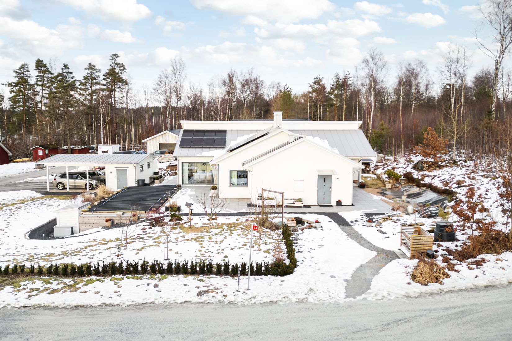 Villa, Sjödalsvägen 3, Hällingsjö, Mark