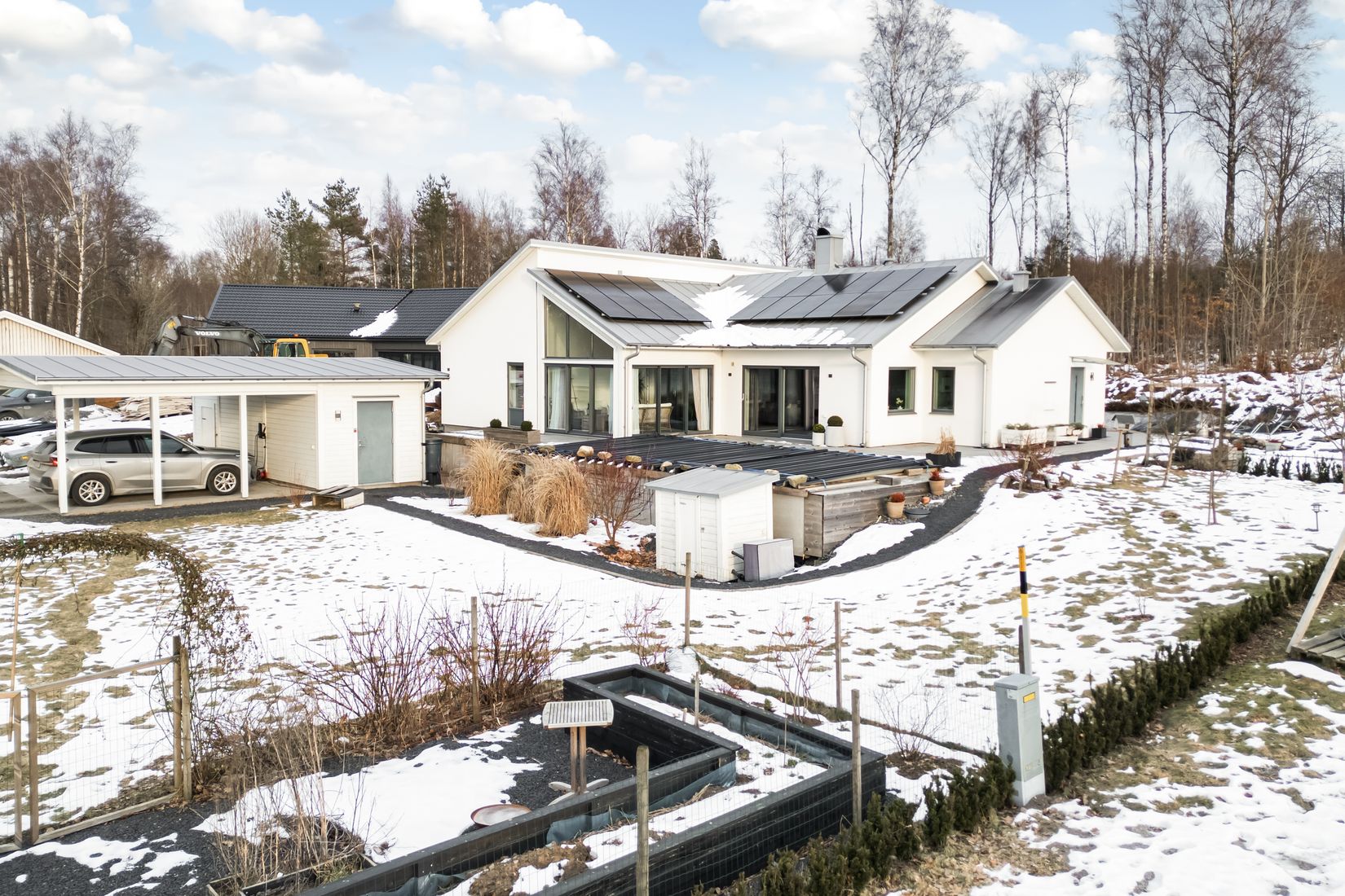 Villa, Sjödalsvägen 3, Hällingsjö, Mark