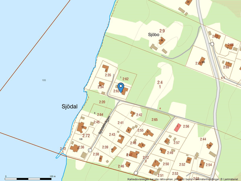 Villa, Sjödalsvägen 3, Hällingsjö, Mark