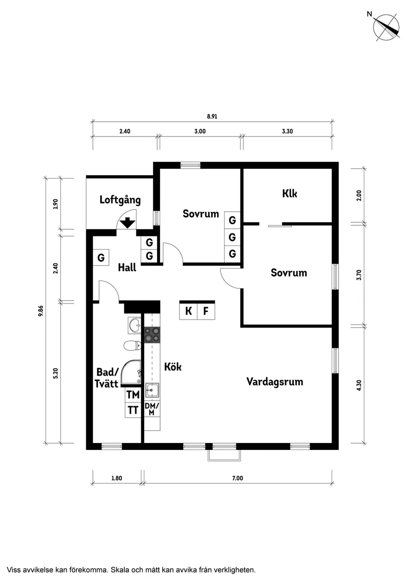 Bostadsrätt, Havtornsvägen 2, Tölö, Kungsbacka